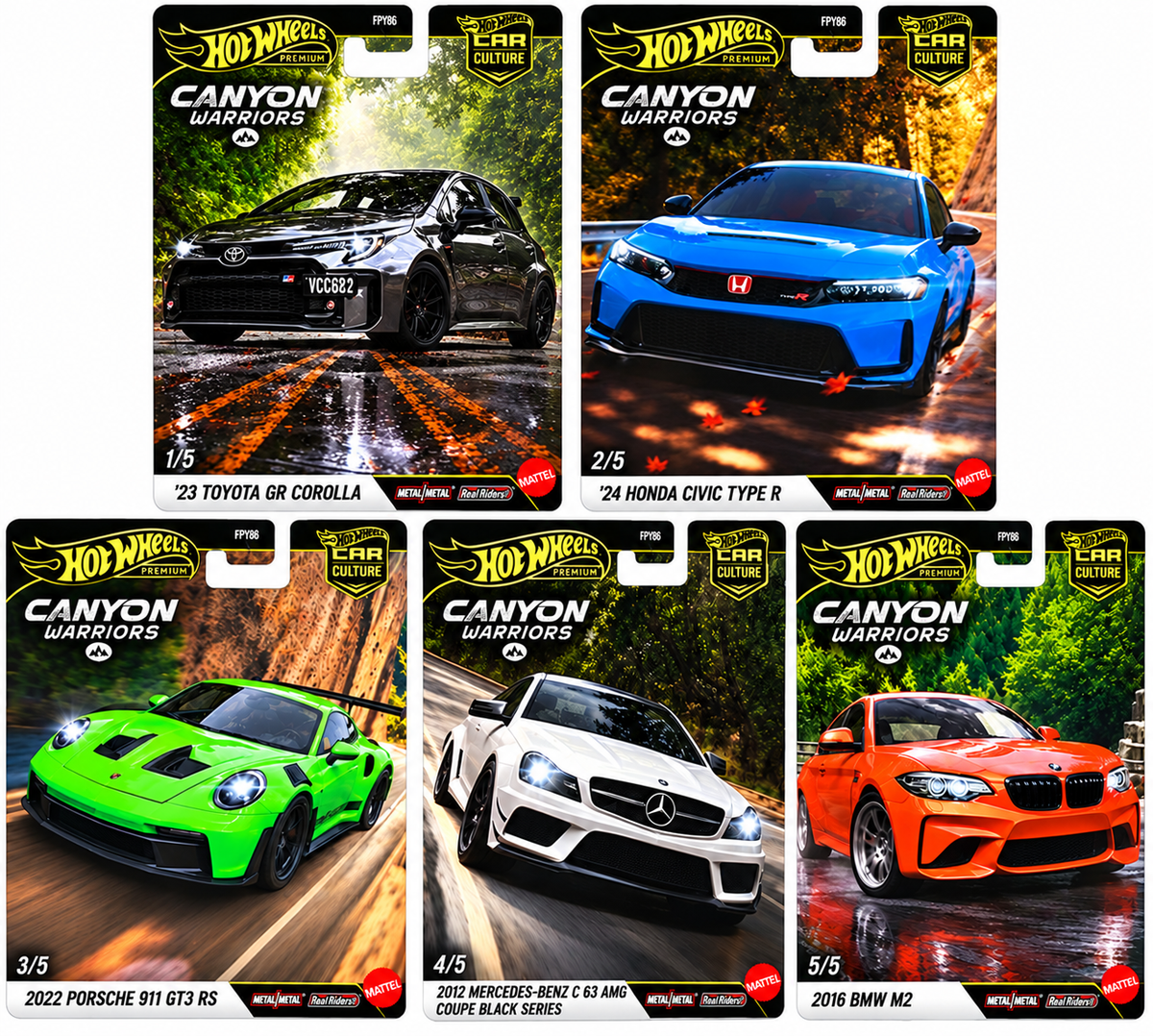 [PRE-ORDER] Hot Wheels 1:64 Car Culture 2027 C Release – Canyon Warriors