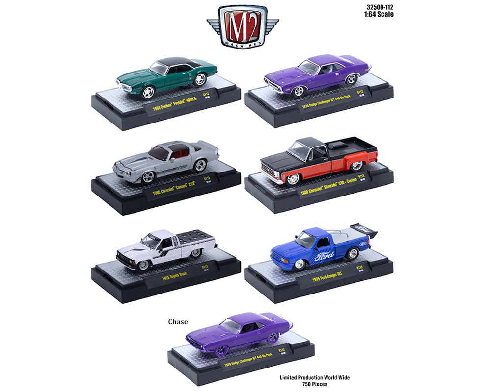 [PRE-ORDER] M2 Machines 1:64 Auto-Thentics Release 112 -6 Car Case