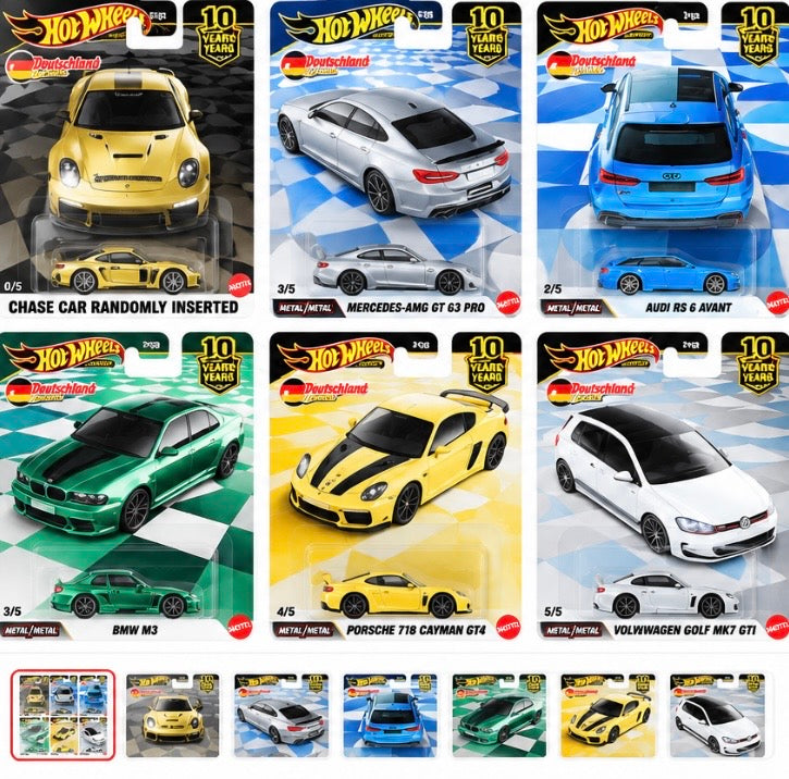 PRE-ORDER| Hot Wheels Anniversary Car Culture 10th Deutschland Design 2026