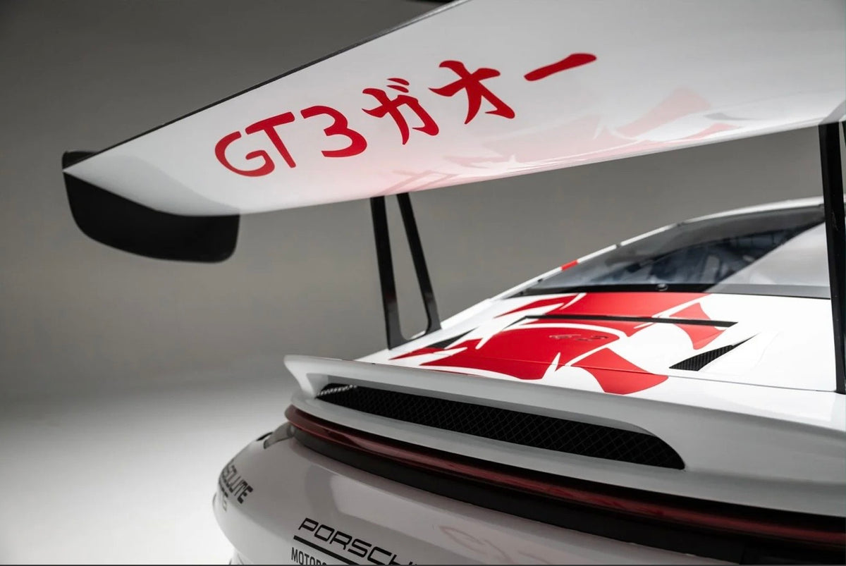 PRE-ORDER-Arrives January 31st, 2027| Spark 1:64 Porsche 911 GT3 R #8 AO Racing " Bushi Rexy" Suzuka | $34.99
