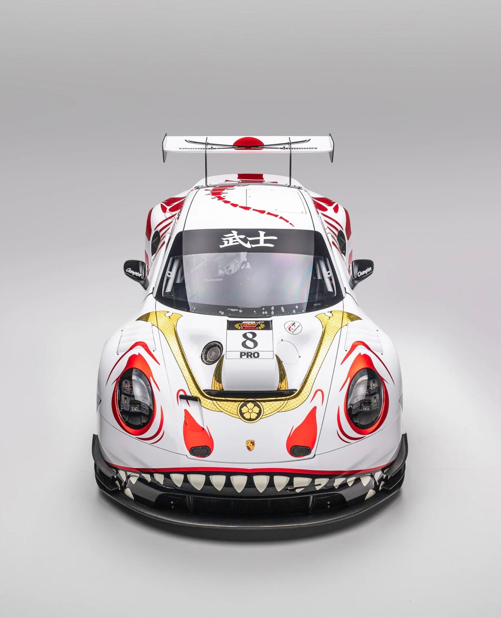 PRE-ORDER-Arrives January 31st, 2027| Spark 1:64 Porsche 911 GT3 R #8 AO Racing " Bushi Rexy" Suzuka | $34.99