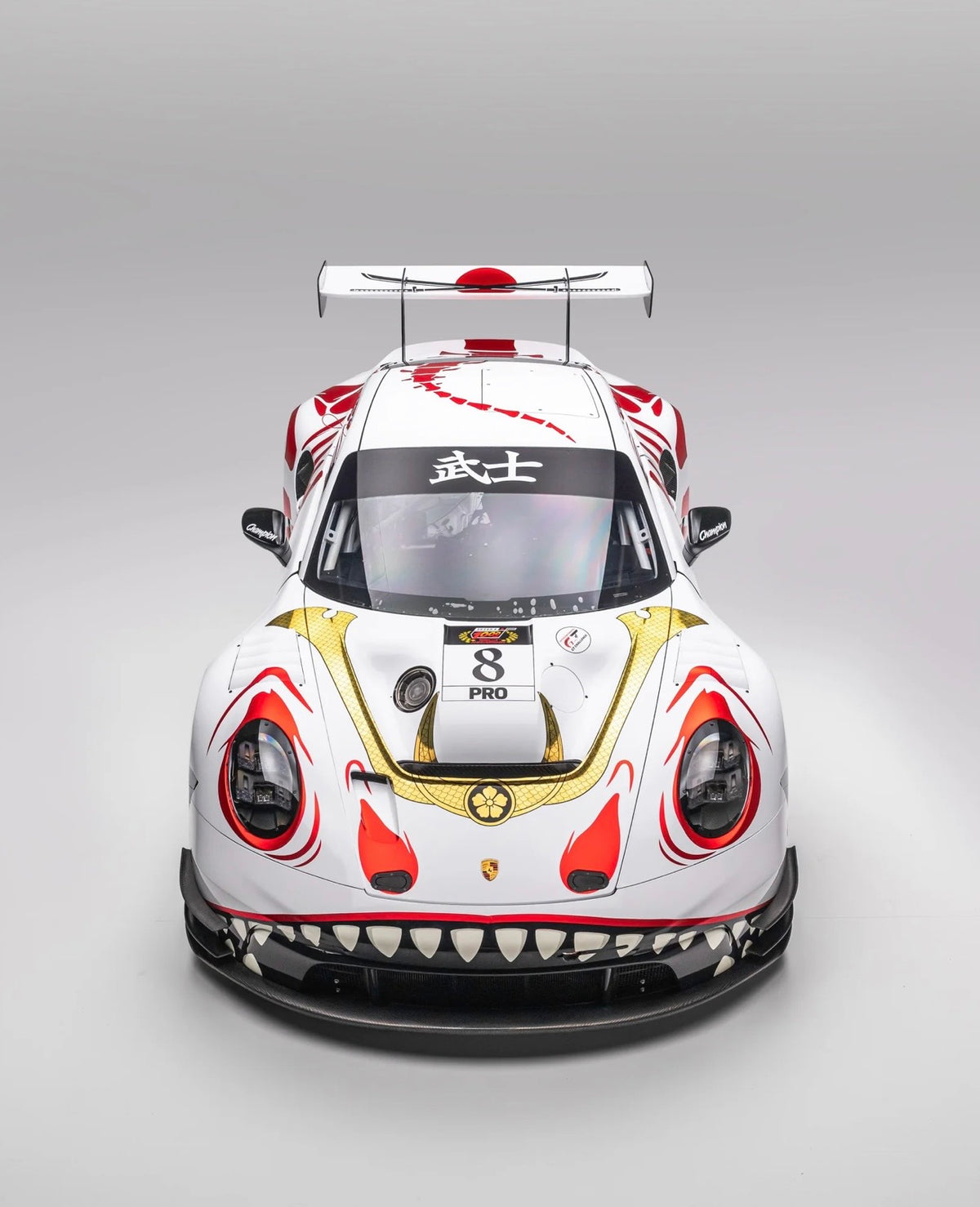 PRE-ORDER-Arrives January 31st, 2027| Spark 1:64 Porsche 911 GT3 R #8 AO Racing " Bushi Rexy" Suzuka | $34.99