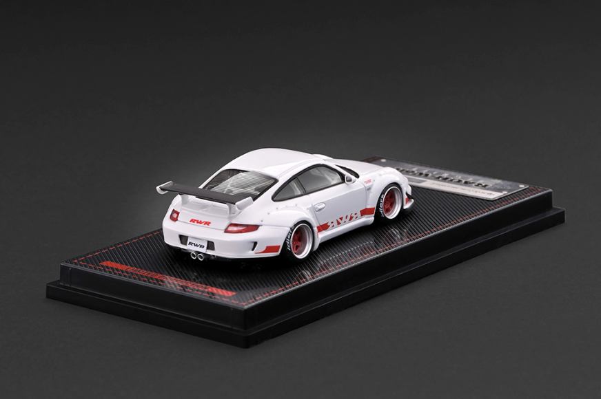 [PRE-ORDER] Estimated Arrival Q2 2027 (April-June)  Ignition Model 1:64 Rauh-Welt Begriff RWB 997 GT3 – White – Limited