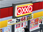 [PRE-ORDER] American Diorama 1:64 OXXO Convenient Store Illuminated LED Light (11.2″L x 11.8″W x 3.2″H)