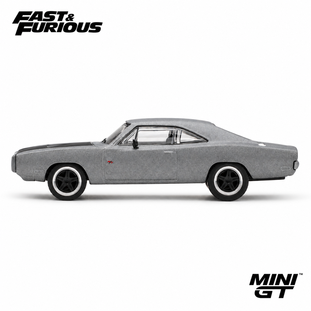 PRE-ORDER | MINI GT x Fast & Furious Nissan Skyline GT-R C-West=Brian O' Conner/ Dodge Charger "Fast Five" Dominic Toretto