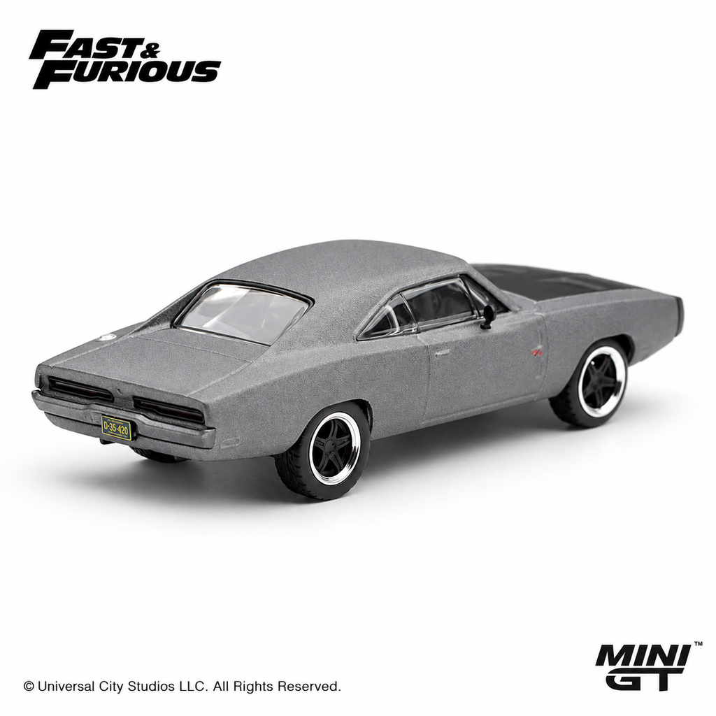 PRE-ORDER | MINI GT x Fast & Furious Nissan Skyline GT-R C-West=Brian O' Conner/ Dodge Charger "Fast Five" Dominic Toretto