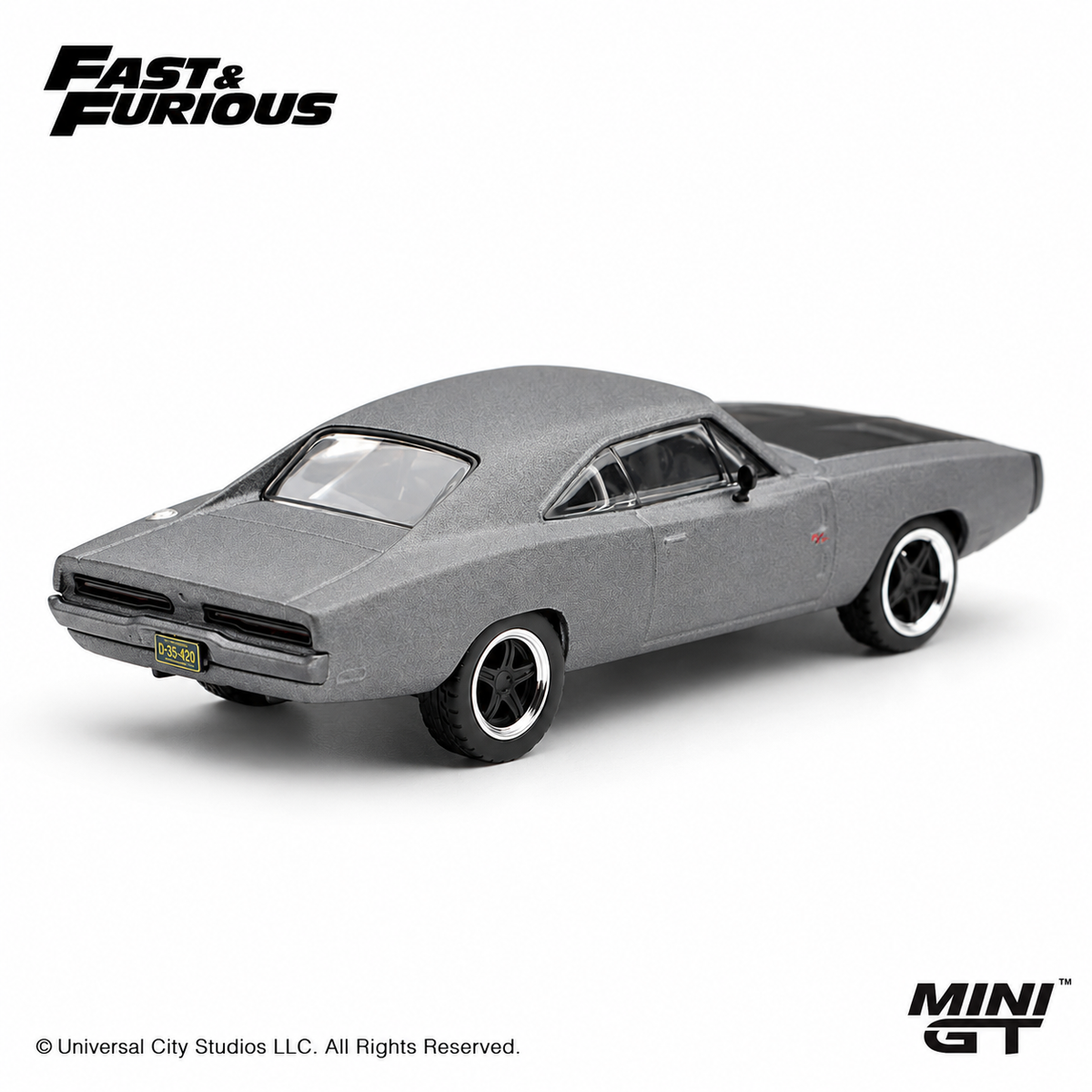 PRE-ORDER | MINI GT x Fast & Furious Nissan Skyline GT-R C-West=Brian O' Conner/ Dodge Charger "Fast Five" Dominic Toretto